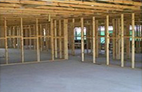 house frame during construction 1